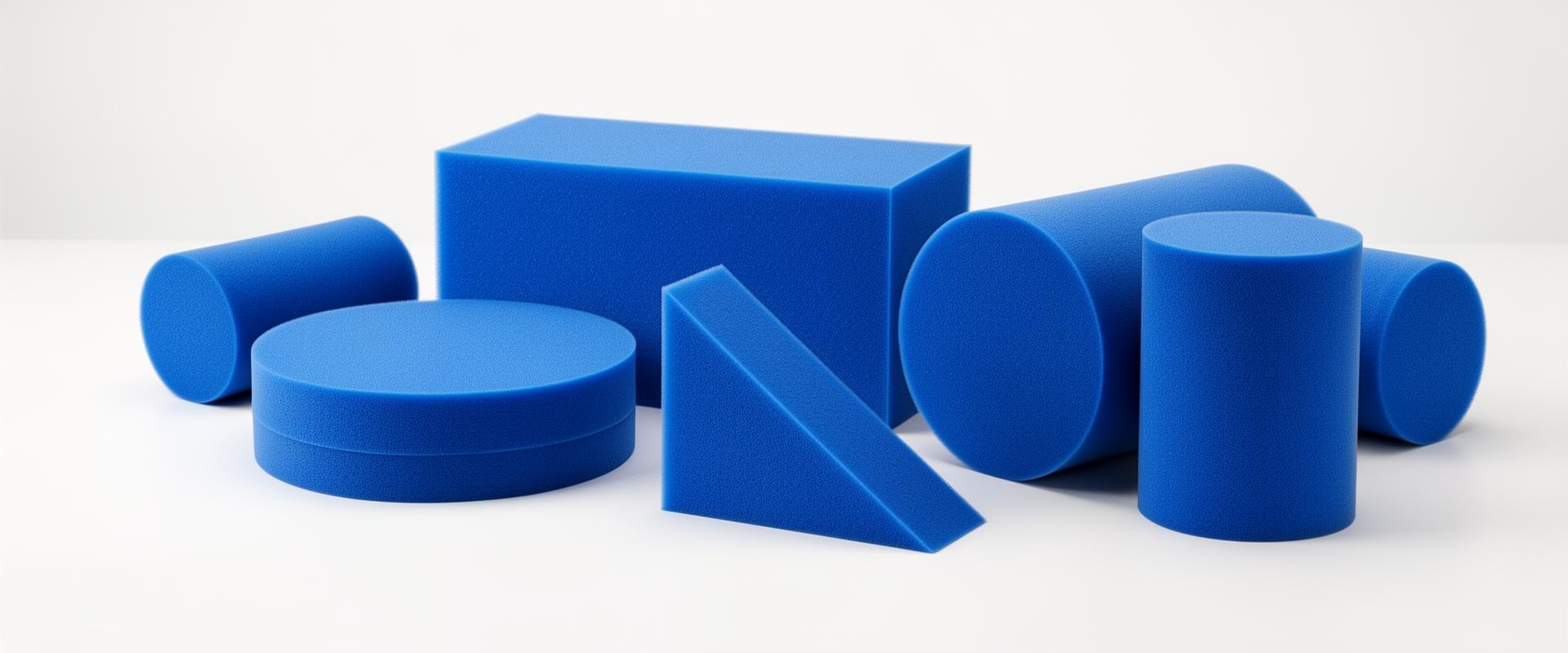 Custom foam cut to size in various shapes including rectangles, circles, wedges and L-shapes — All Things Foam UK